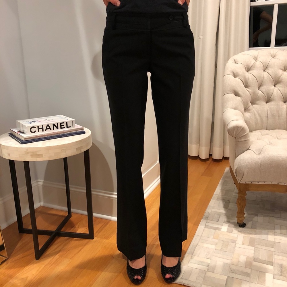 BCBG MaxAzria Black Work Slacks